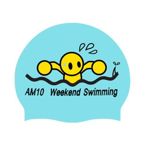 [납품단체수모] AM10 주말수영 노링클수모 2도