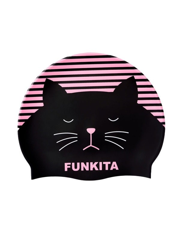 펑키타 CRAZY CAT 실리콘 수모 FS9971039 블랙/핑크